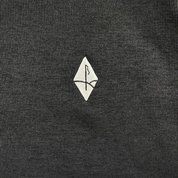 NIKE GOLF SWEATER VEST MENS 2XL BLACK RIBBED HEM POLYESTER SPANDEX STRETCH - Picture 3 of 10